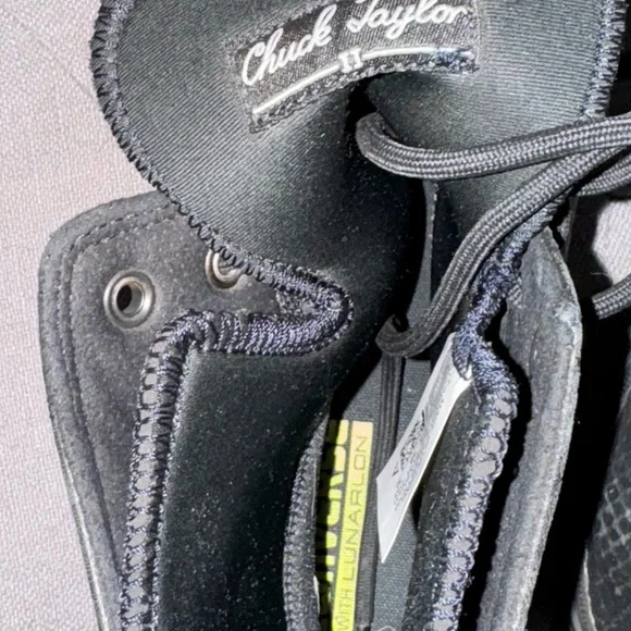 Black/ Black; Converse, High-Top Men's Sneakers; Chuck Taylor 11.5 - Picture 6 of 10